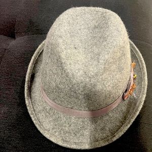 Juicy Couture grey wool fedora